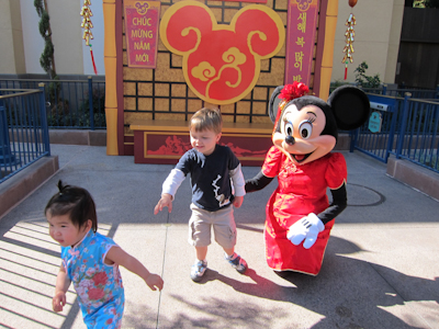 She never misses an opportunity to dash