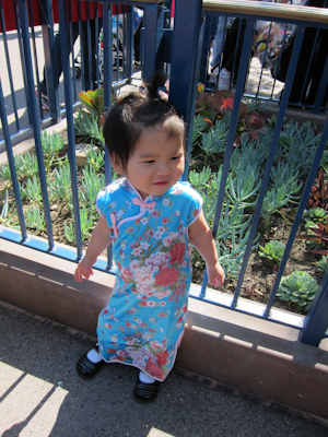 After this she immediately took off